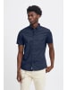 BLEND Kurzarmhemd BHShirt in Blau