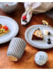 Mäser Frühstück Set, Steinzeug Ida in Blau