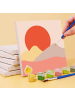 ARTNANAS Mini Malen nach Zahlen 6er Set-"Sonnenuntergang"