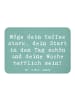 Mr. & Mrs. Panda Magnet Spruch Selbstzweifel Überwinden mit Spruch in Meeresbrise