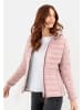 Camel Active Steppjacke mit abnehmbarer Kapuze in Rose