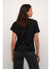 Kaffe T-Shirt kurzarm KAlarke Loose fit in Black Deep