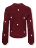 KIDS ONLY Strickjacke in Cabernet