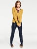 Heine Feinstrickjacke in senfgelb