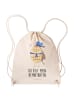 Mr. & Mrs. Panda Gym Bag Eule Matrose mit Spruch in Creme