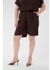 KAFFE curve Shorts KCmille Regular fit in Black Coffee