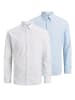 Jack & Jones 2er-Pack Oberhemd in Cashmere Blue 1