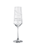 Mr. & Mrs. Panda Sektglas Einhorn Yoga mit Spruch in Transparent