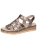 Caprice Sandale in TAUPE METALLIC