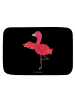 Mr. & Mrs. Panda Badematte Flamingo Yoga ohne Spruch in Schwarz
