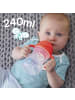 B. Box Trinkflasche Kinder 240 ml mit Strohhalm und Griffen - Ab 6 Monate in Grün