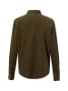 Marie Lund Cordbluse in oliv - 0040