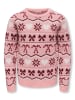KIDS ONLY Weihnachtspullover Schneeflocken Kogsnowflake in rose elegance snowflake