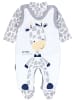 TupTam Baby Unisex Strampler-Set mit Aufdruck Spruch 2-tlg in weiß-kombi