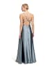Vera Mont Abendkleid mit Stickerei in Platinum Grey