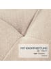 HOMCOM Sitzbank-125L x 49B x 41,5H cm-Beige