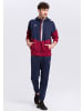 erima Squad Trainingsjacke mit Kapuze in new navy/bordeaux/silver grey