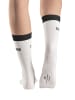 Copenhagen Studios Tennissocken in 2x off white mit schwarz