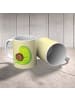 Mr. & Mrs. Panda Tasse Avocado Pfeifen ohne Spruch in Gelb Pastell