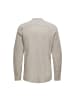 Only&Sons Langarmhemd in chinchilla