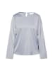 usha WHITE LABEL Bluse in Blau Grau