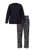 Ulla Popken Pyjama in schwarz