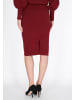 DreiMaster Women Skirt in burgundy