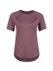 Under Armour Trainingsshirt Rush Mesh in aubergine