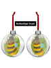 Mr. & Mrs. Panda Weihnachtsbaumanhänger Hummel flauschig Design ... in Weiß