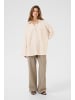 Karen By Simonsen Langarm - Hemd KBUda Baggy fit in Simply Taupe