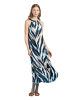 More & More Maxikleid in big zic zac print