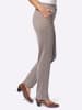WITT WEIDEN Hose in taupe-meliert