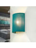 Licht-Erlebnisse Wandlampe (B)20 x (H)23 cm in Weiß Petrol