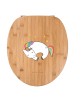 Mr. & Mrs. Panda Toilettendeckel Einhorn Nacht ohne Spruch in Braun