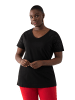 Ulla Popken Shirt in schwarz