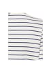 Camel Active Langarmshirt in indigo blue- milk wh