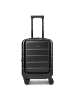 Police Dublin 4 Rollen Kabinentrolley S 54 cm Laptopfach mit Dehnfalte black