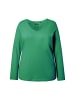 Ulla Popken Shirt in smaragdgrün