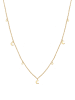 Elli Halskette 925 Sterling Silber Astro, Halbmond, Sterne, Stern in Gold