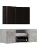 VCM  TV Wand Hänge Lowboard Fernsehschrank Jusa 115 in Weiß / Beton-Optik