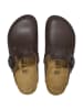 Birkenstock Freizeitschuhe Boston Pro in dunkelbraun in dunkelbraun