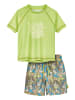 Playshoes UV-Schutz Bade-Set Wave Shorts in grün