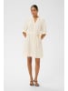 Kaffe Kleid KAgitta Regular fit in Chalk W. Pink Roses
