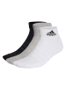 adidas Socken 3er Pack in Schwarz/Grau/Weiß