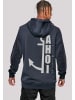 F4NT4STIC Hoodie Ahoi Anker Crop Knut & Jan Hamburg in marineblau