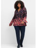 sheego by Joe Browns Tunika in blau gemustert
