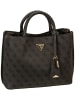 Guess Handtasche Meridian II Girlfriend SAT 74060 Logo in Coal