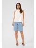 Cream Kurzarm-Bluse CRElora A-shape in Snow White