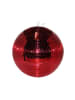 SATISFIRE Spiegelkugel 30cm Discokugel Mirrorball D: 30cm in rot