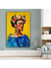 OnlyWow Leinwand Bilder Gelb